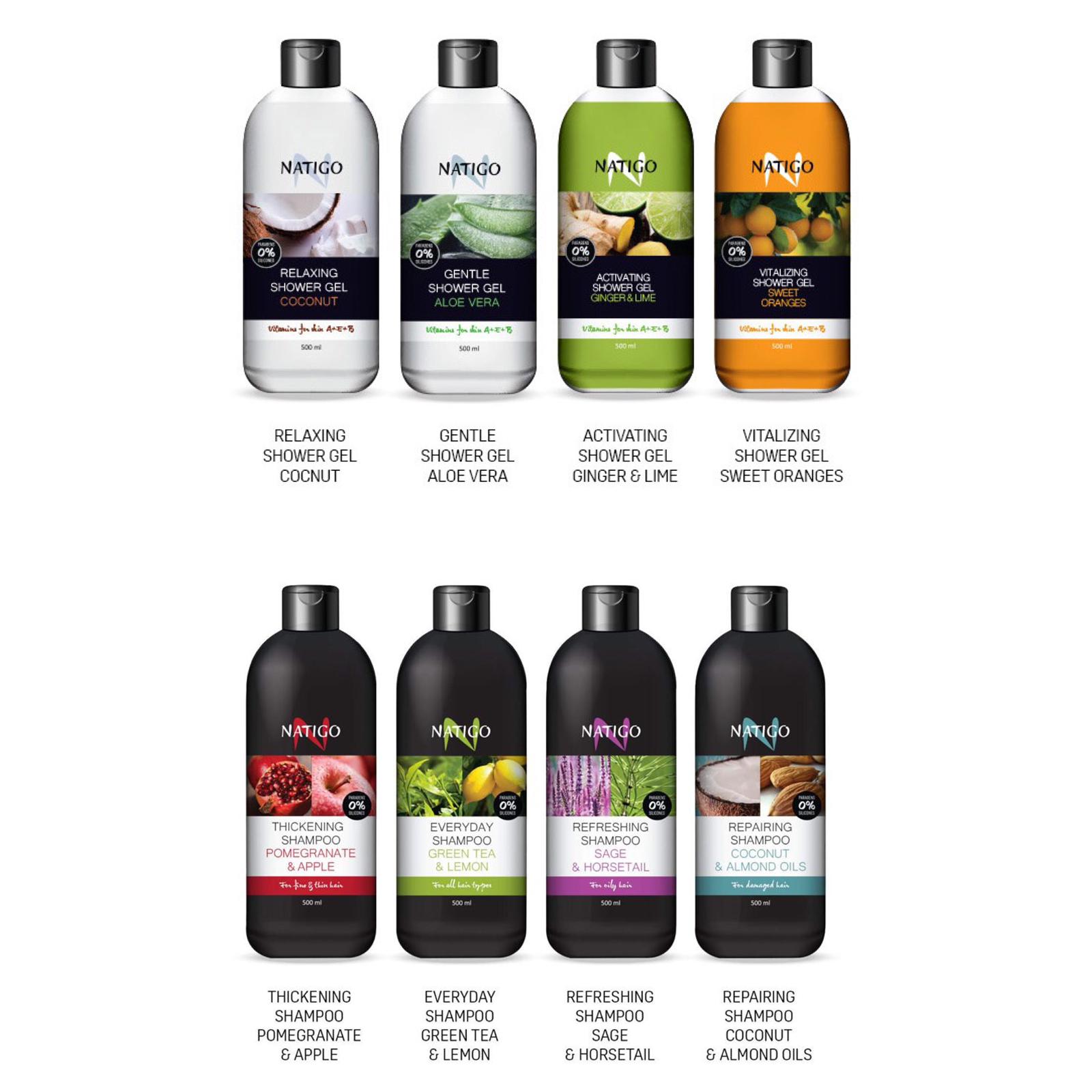 Shampoo and Shower Gel